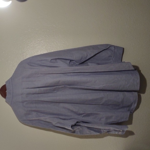 USED RALPH LAUREN CLASSIC FIT LONG SLEEVE BUTTON DOWN SHIRT 18 34/35 - Picture 10 of 10